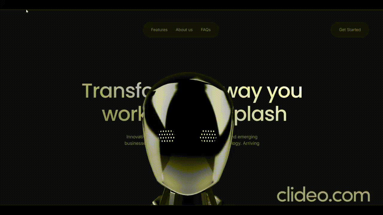 Unsplash animated preview